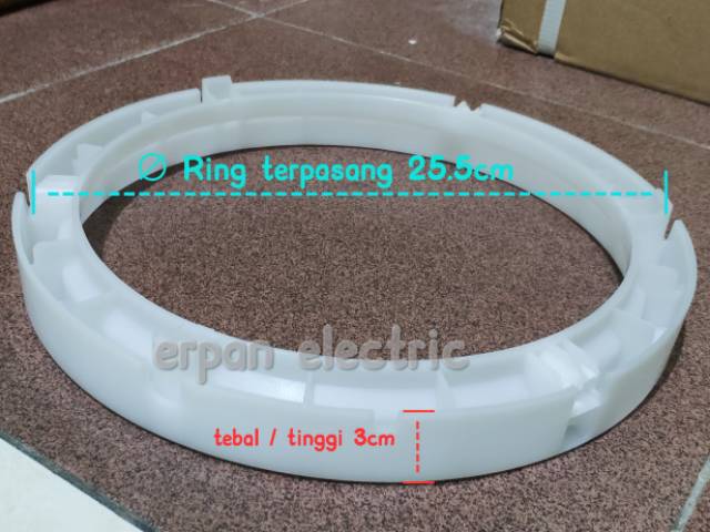 RING TABUNG PENGERING MESIN CUCI SANKEN DIAMETER 26.5CM