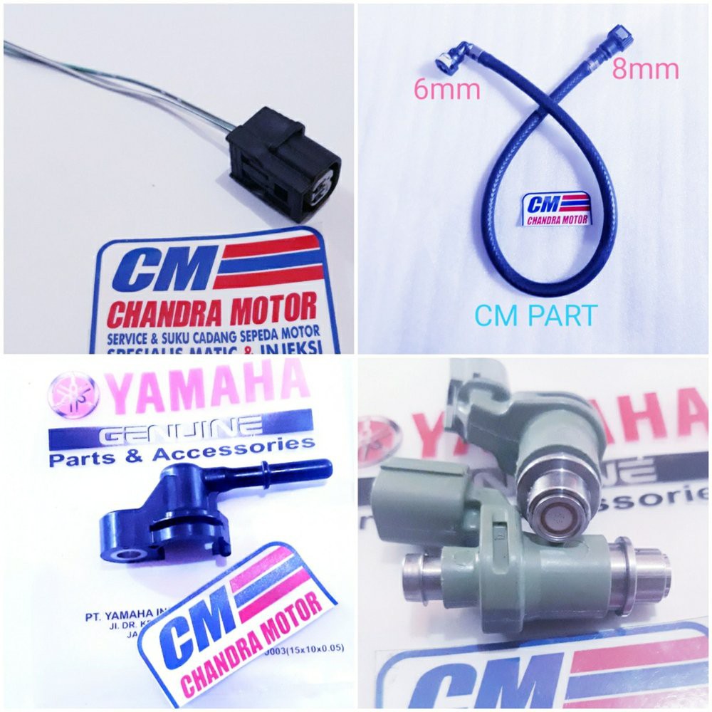 READY injektor old vixion lama 10 hole set - paket injektor racing vix