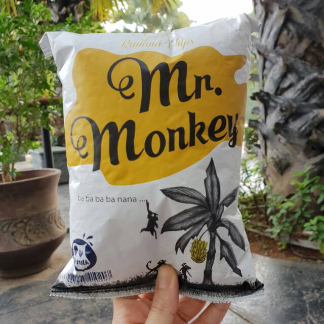 

Mr. Monkey - keripik pisang kepok