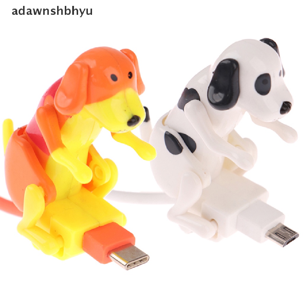 Adawnshbhyu 1.2M Android/Type-C Kabel USB Mini Humping Spot Dog Smartphone Charging Data