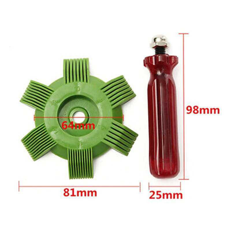 Best Seller ! JGZUI Alat Reparasi Fin Radiator Condenser Repair Comb Straightener C6