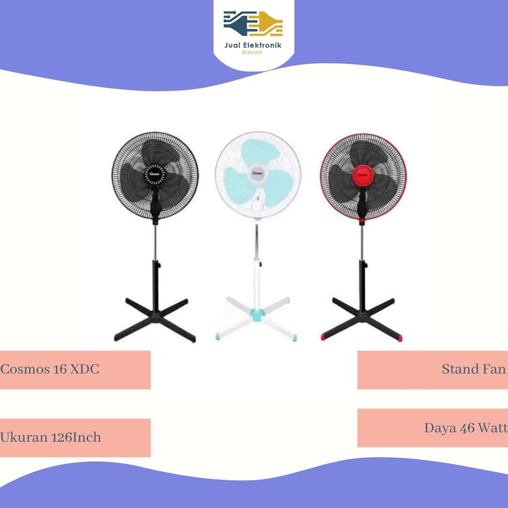Cosmos Stand Fan 16 inch – 16XDC