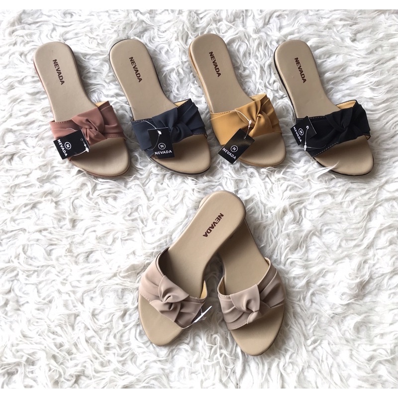 sandal wanita/sandal slop PB NVD/sandalcewek/sandalmurah/sandalsantai/sandalslop/sandalnevada-6