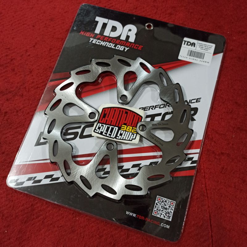 Disc Brake Piringan Cakram Depan TDR Racing Jupiter Z Jupiter MX Lama F1ZR Nouvo Vega R Vega ZR