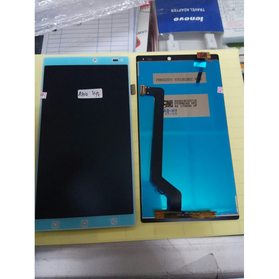 LCD 1SET LENOVO A7010 ORIGINAL WHITE