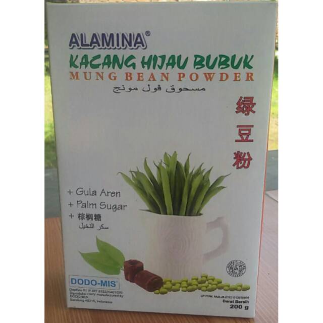 Alamina Kacang Hijau Bubuk