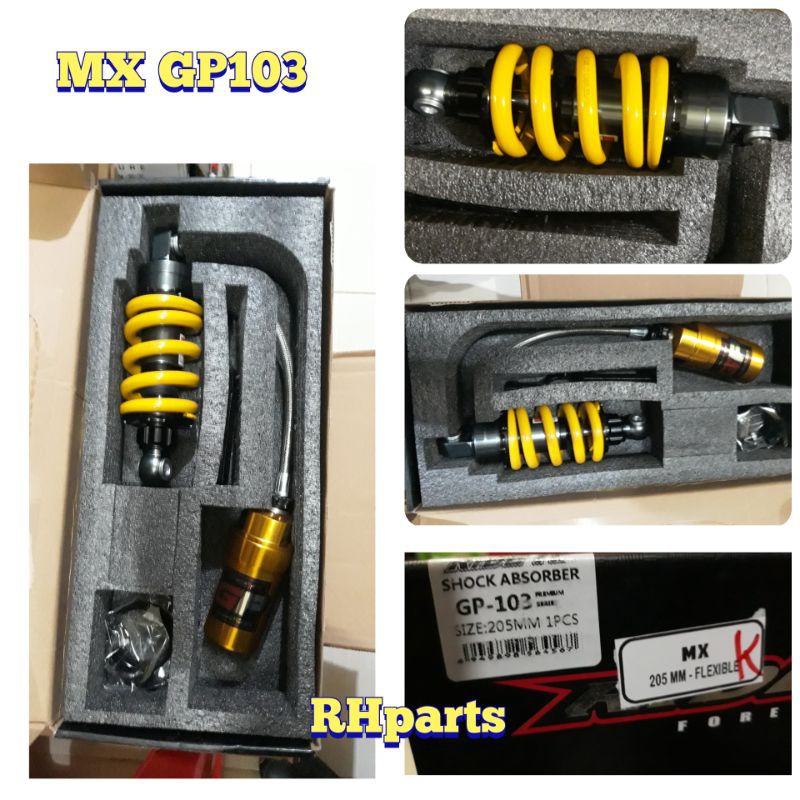 Shock JUPITER MX Ride IT GP 103 Tabung Pisah flexible