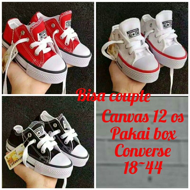  BISA BAYAR DI TEMPAT TERMURAH SEPATU  CONVERSE ANAK  ALL 