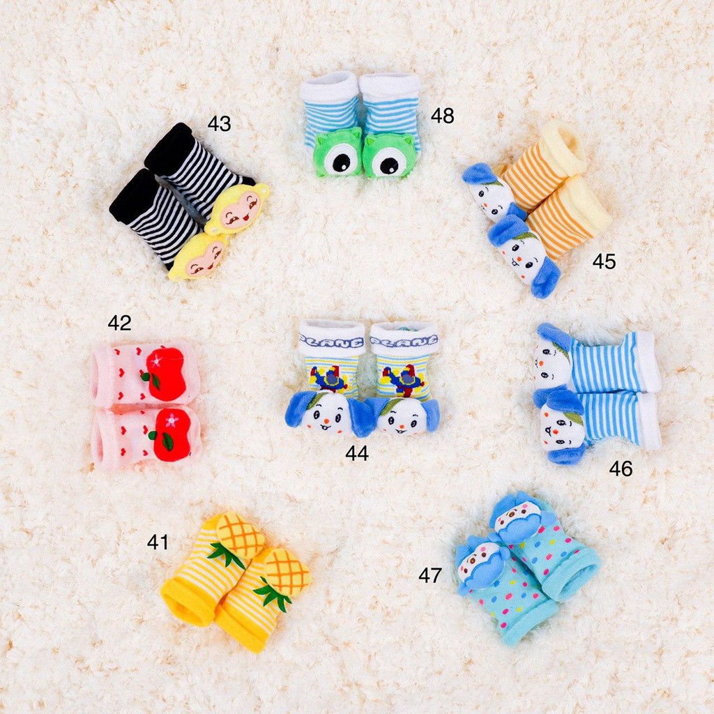 LID028 - No  21-40 Kaos Kaki Boneka Anti Slip