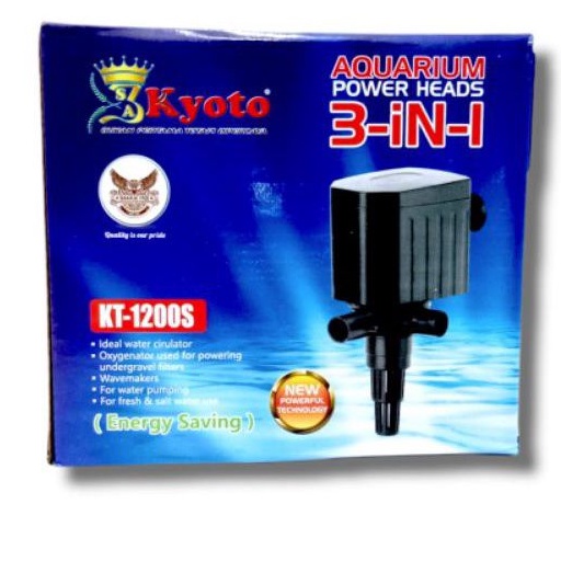 PROMO MURAH Pompa Aquarium hidroponik KYOTO KT 1200S