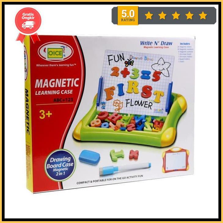 

Papan Tulis Magnet Magnetic Learning Board Alphabet Angka Belajar Ready789