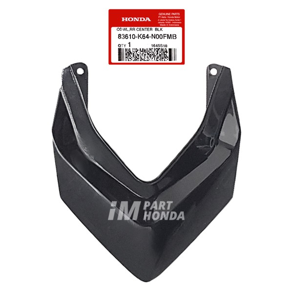83610-K64-N00FMB Cowl RR Center Cover Tail CBR 250 RR LED Hitam Glossy