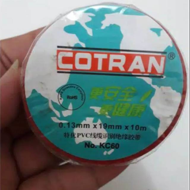 Isolasi listrik Warna cotran