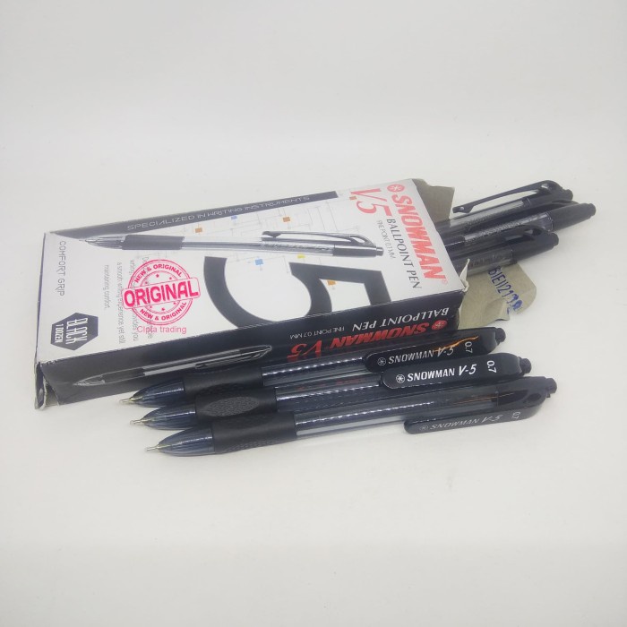 

Hadir Ball Point Pen - Snowman - V5 (Per Gross / 144 Pieces Of Pens) Terlaris