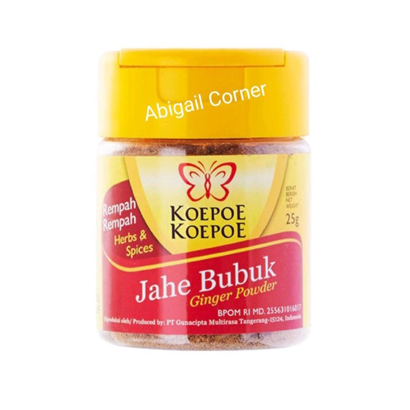 

Abigailcorner - Koepoe Koepoe | Jahe Bubuk (25 gr)