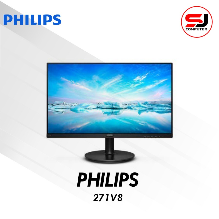 Monitor LED Philips 271V8 27&quot; IPS 1080p 75hz 250cdm VGA HDMI VESA