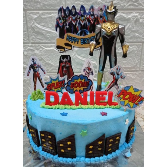 

Free ongkir!! Es krim tart ultah anak Ultramen