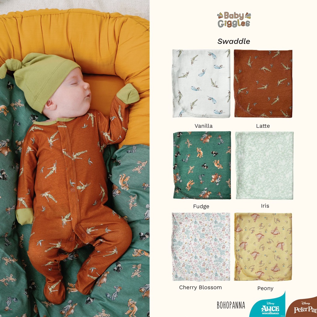 Bohopanna - Swaddle Disney / Bedong Bayi Bohobaby