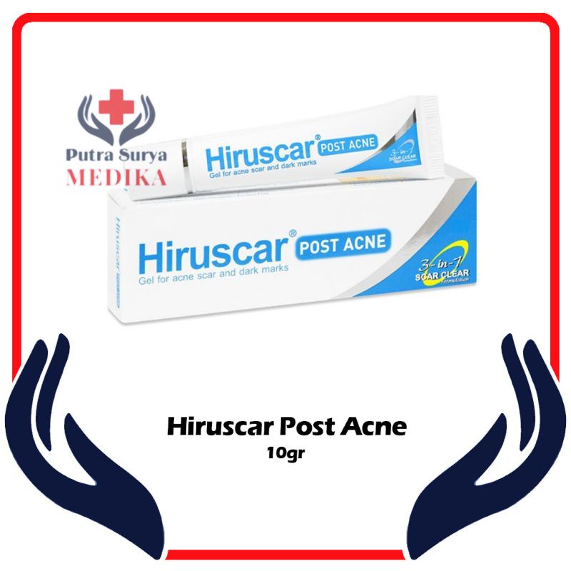 Hiruscar Post Acne | Gel Penghilang Bekas Jerawat &amp; Noda Hitam 10gram