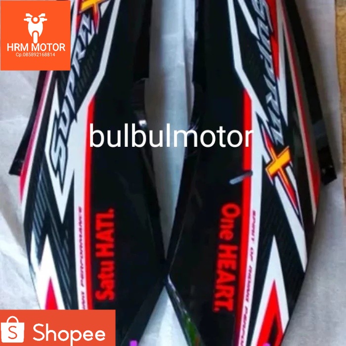 cover body belakang supra x 125 fi 2015 2016 2017