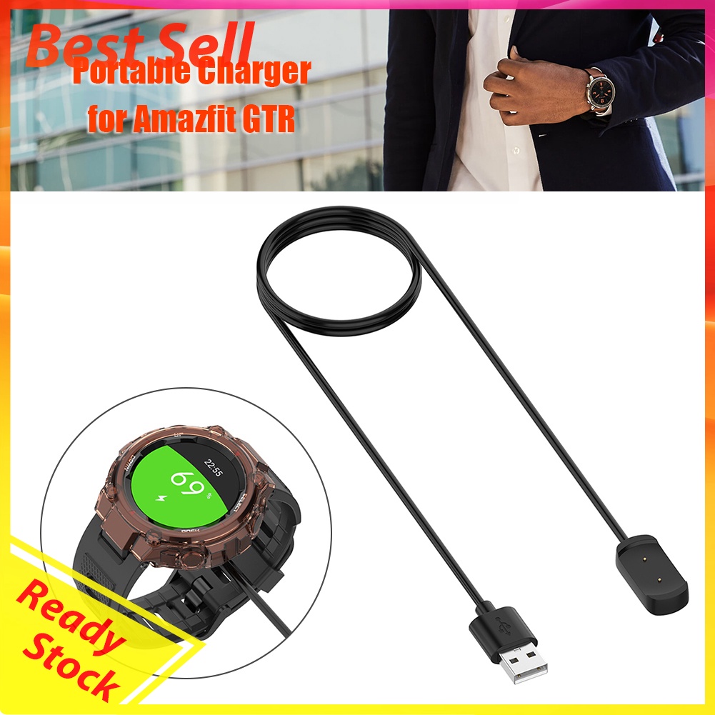 3.28ft USB Charger Cable for Amazfit T-Rex GTR 42mm 47mm GTS Smartwatch