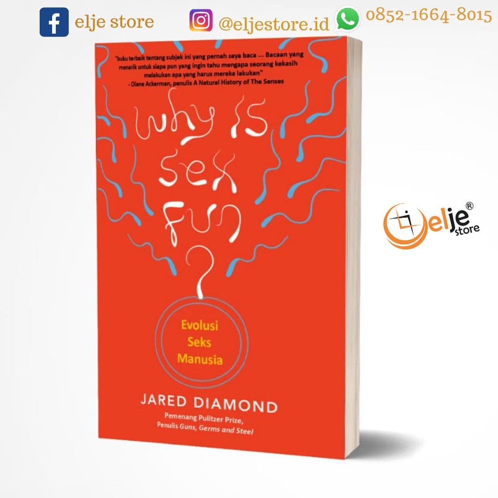 Buku Why Is Sex Fun Jared Diamond Jared Diamond Shopee Indonesia 