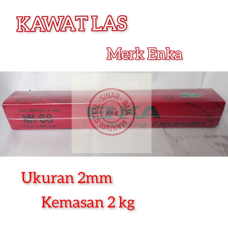 KAWAT LAS 2MM MERK ENKA @2 Kg