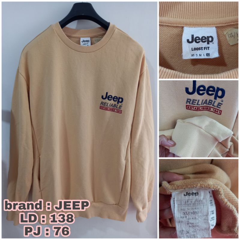 SWEATER CREWNECK BRAND JEEP