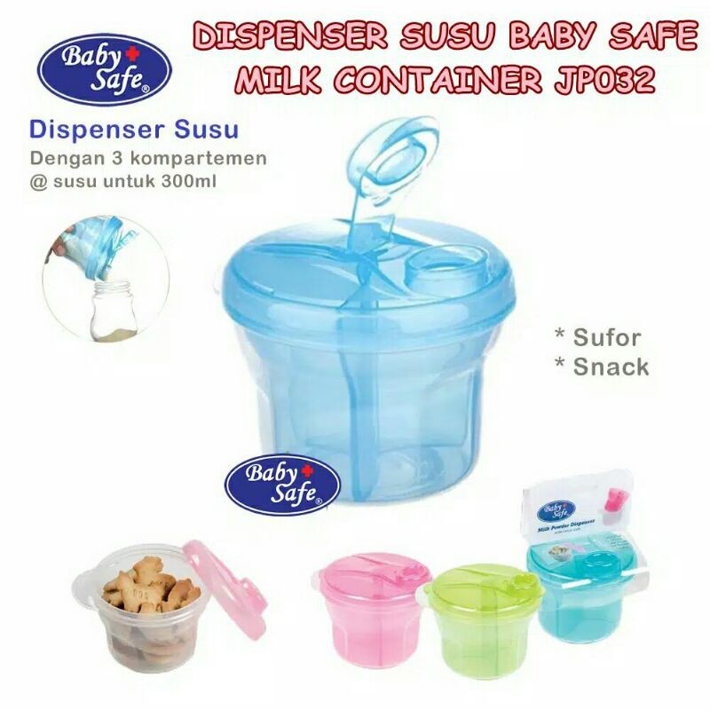 Milk Powder Dispenser Baby Safe/tempat sufor baby safe/JP032