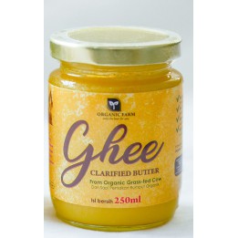 

ORGANIC FARM GHEE - ORGANIC AND GRASS-FED CLARIFIED BUTTER 250ML
