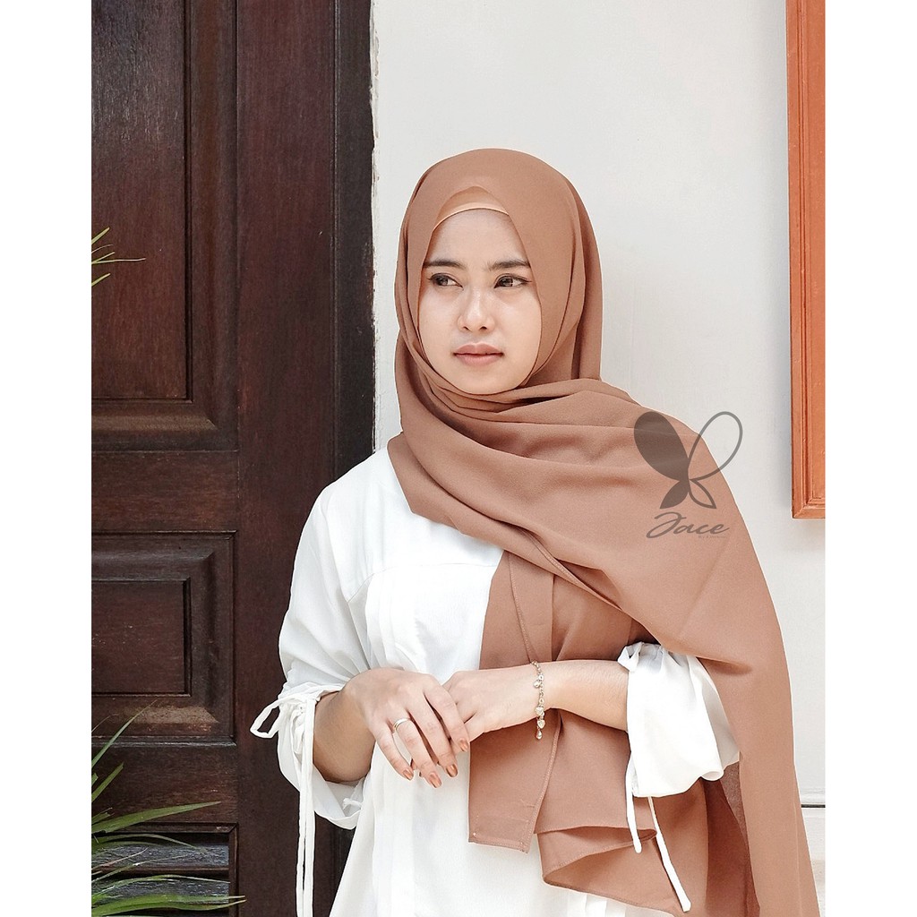 JACE Pashmina Diamond Italiano 175 x 75 Jahit Tepi-1