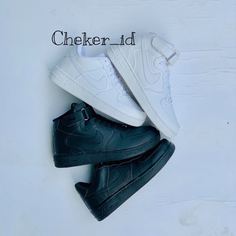 SEPATU SNEAKERS PRIA DAN WANITA NK3 A1R FORC3 1 ONE FULL WHITE FULL BLACK PENDEK ATAU TINGGI HIGT SEPATU PUTIH DAN HITAM PUTIH POLOS HITAM POLOS SEPATU SNEAKERS WANITA DAN PRIA SEPATU ANAK LAKI LAKI DAN PEREMPUAN SEPATU KASUAL SINTETIS ANTI LICIN SEPATU