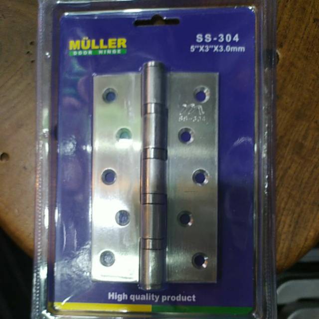 Engsel pintu 5 inch Muller stainless