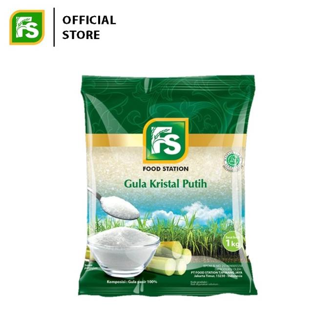 

Food Station -FS Gula Kristal Putih 1 Kg