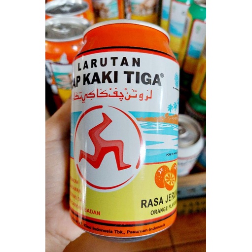 Larutan Cap Badak Kaleng 320 ml / Larutan Cap Kaki 3 Kaleng 320 ml