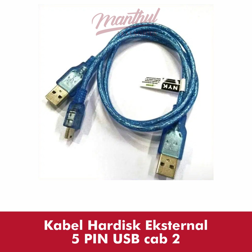 Kabel Hardisk Eksternal 5 PIN USB cab 2