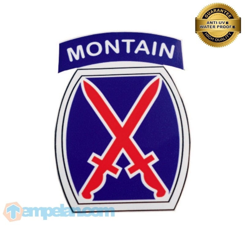 

STIKER 10th MOUNTAIN DIVISION