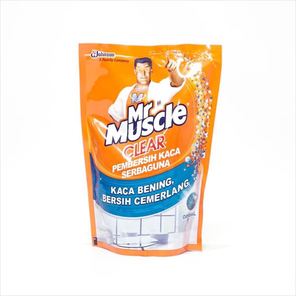 MR.MUSCLE CLEAR PEMBERSIH KACA 440ML PCH