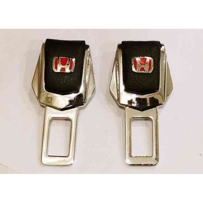 Colokan Seatbelt Seat belt Safety Belt Kulit Logo Honda Mobilio