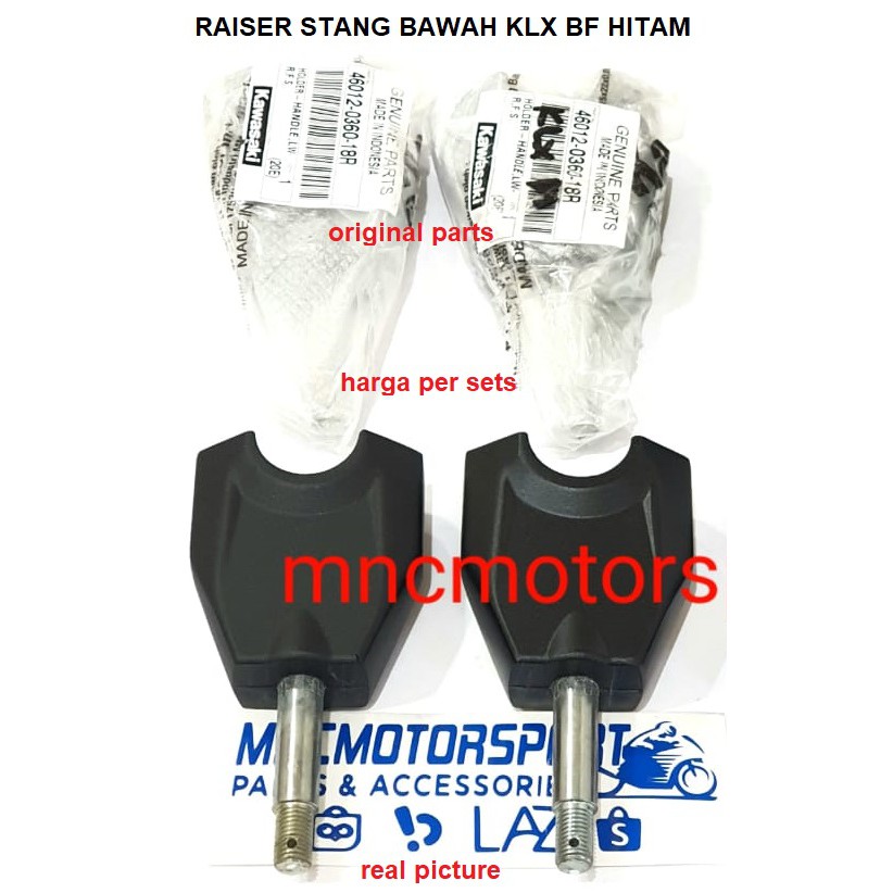 RAISER PENINGGI DUDUKAN STANG BAWAH ORIGINAL KLX BF DTRACKER 46012 0360 18R 458
