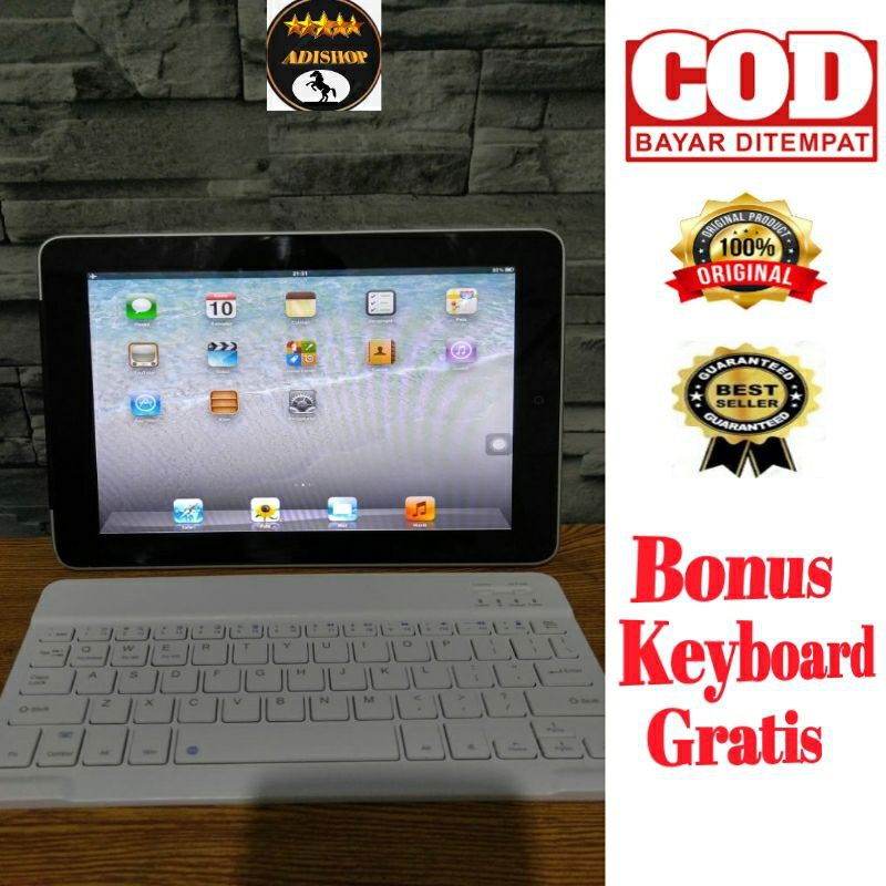 APLE IPAD 2/64GB | WI-FI ONLY | BONUS KEYBOARD WIRELES