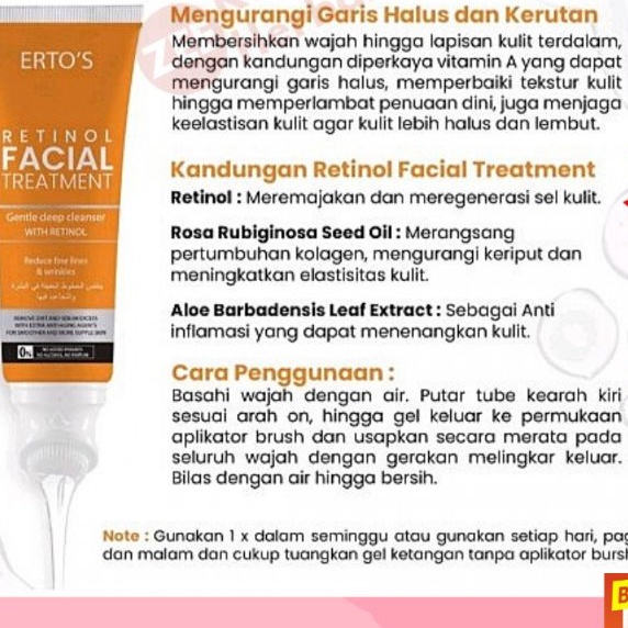 [ORI] Facial Treatment Retinol 100ml BPOM -  Multifungsi AMPUH Merawat Kulit Berjerawat dalam 7 Hari