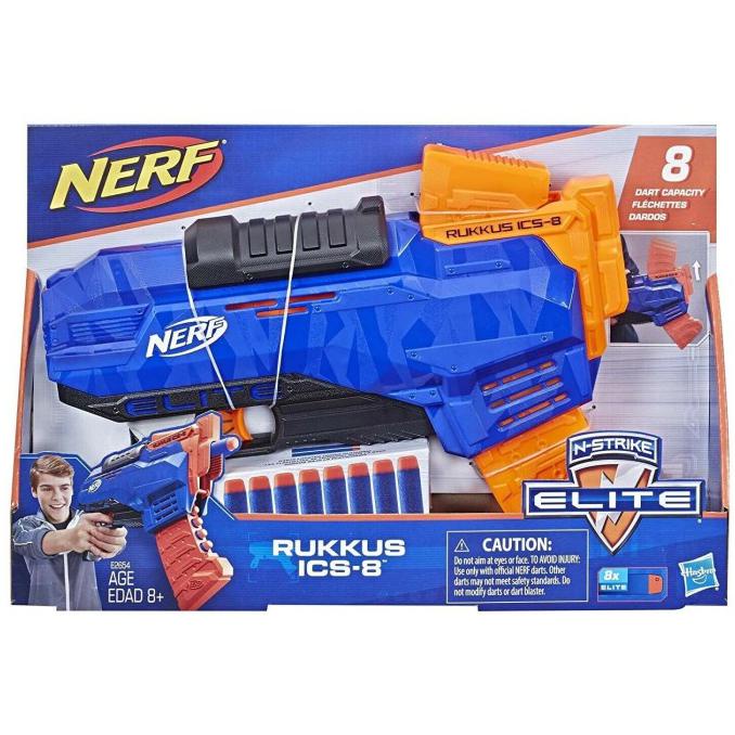 Ready Oke] Nerf N-Strike Elite Rukkus Ics-8