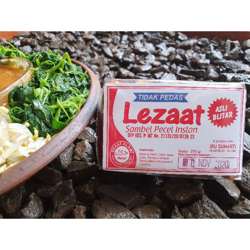 

Sambel Pecel Lezaat 750gr - Tidak Pedas