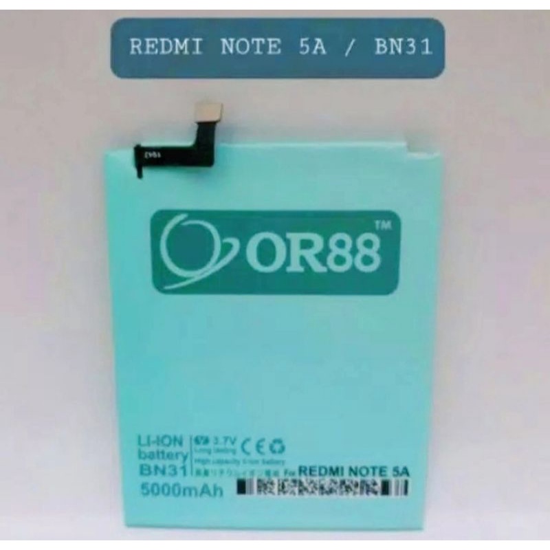 BATTERY BATERAI BATRE DOUBLE POWER ORIENS88 FOR XIOMI MI 5X / REDMI NOTE 5A