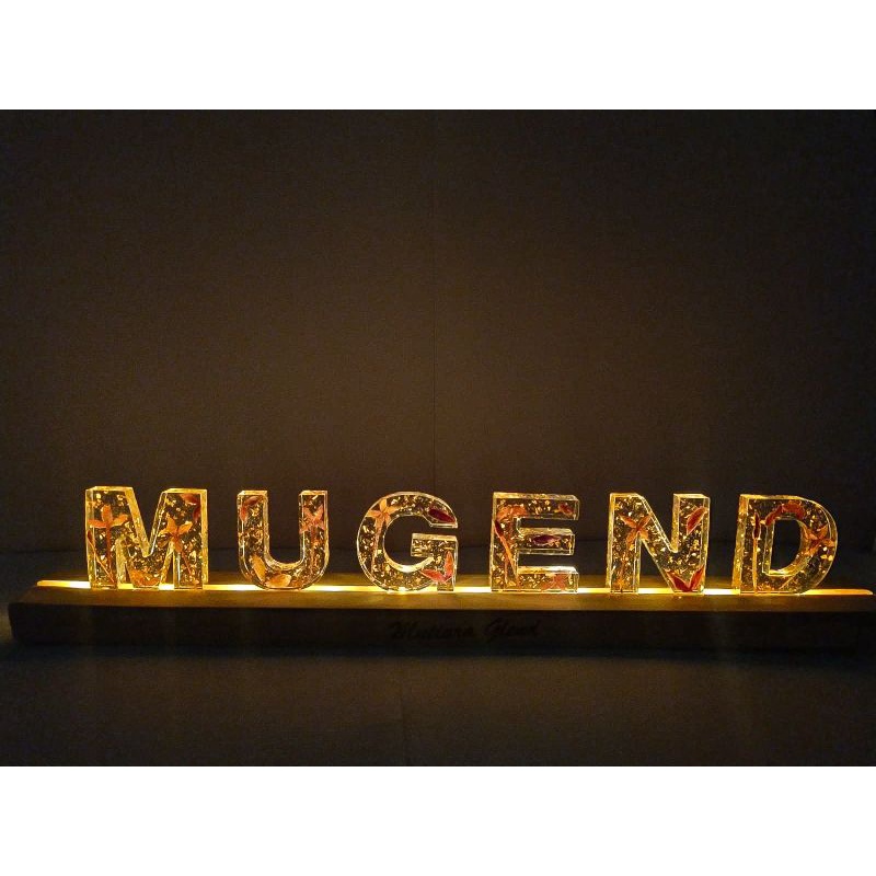 RESIN LAMP✨ FREE STICKER NAMA | Lampu tumblr