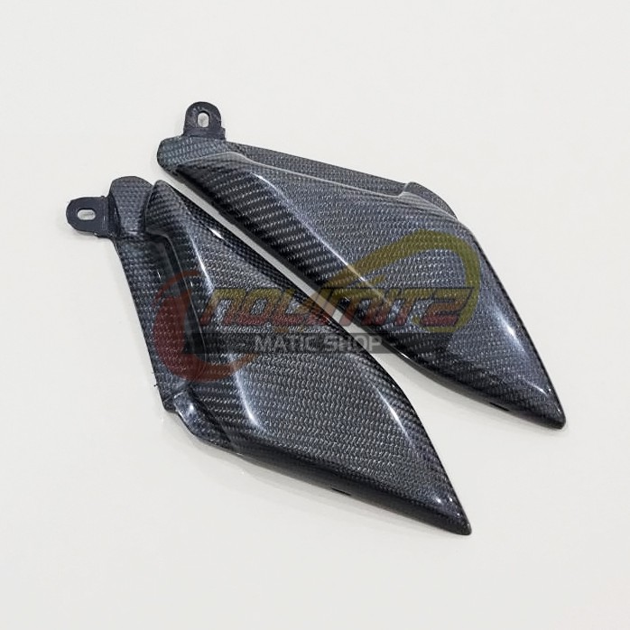 Cover Tutup Pijakan Body Samping Carbon Kevlar Parts ORI NMAX 2020