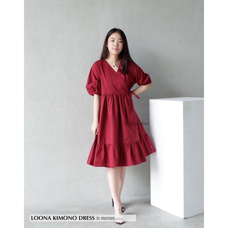 LOONA KIMONO DRESS - JOTHELABEL