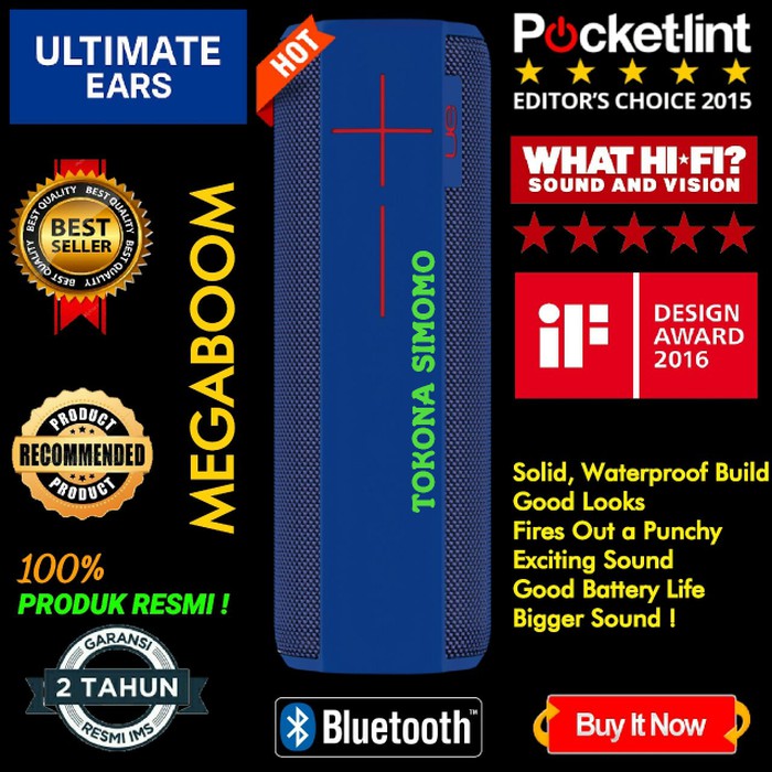PROMO ULTIMATE EARS UE MEGABOOM Portable Bluetooth Speaker Original MURAH