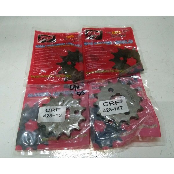 GEAR DEPAN CRF150L 428 13T 14T